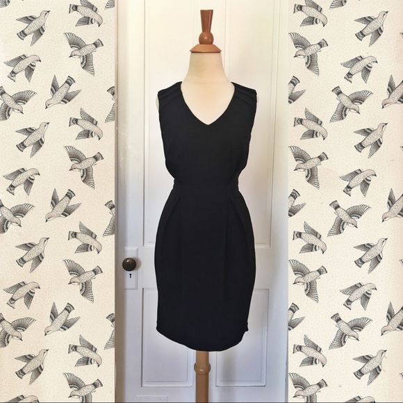 Black open back dress - Picture 2 of 2